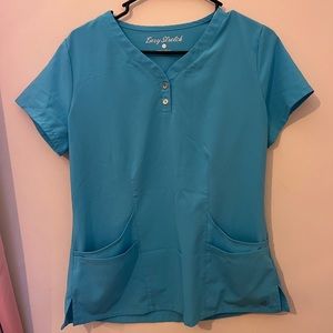 Easy stretch scrub top